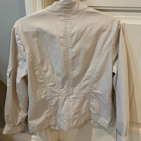 Cream coloured RW&Co cotton jacket - Picture 3 of 3